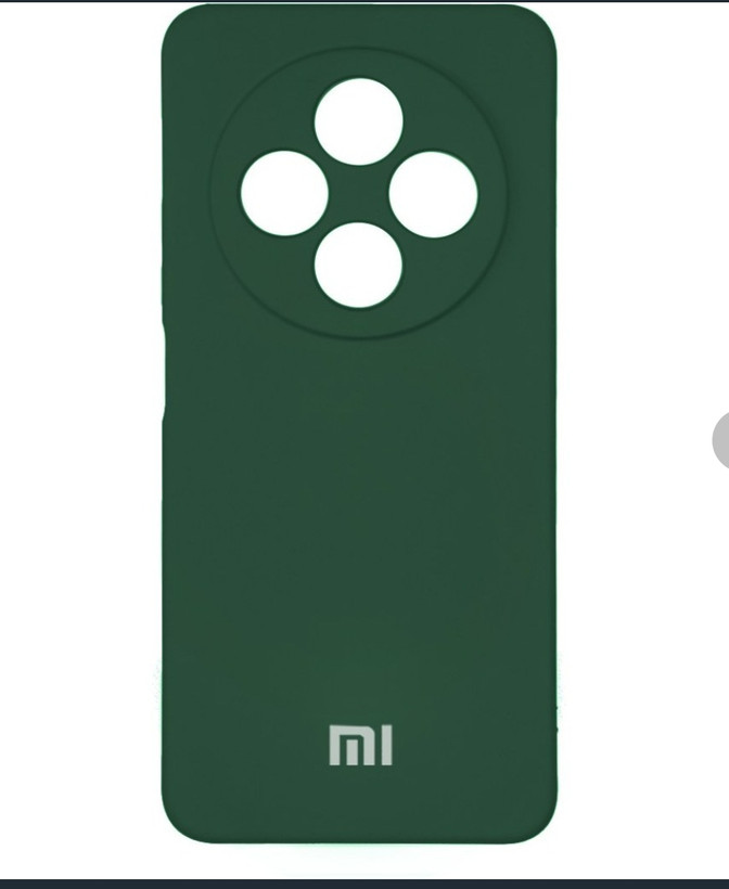 قاب سیلیکونی شیائومی مناسب Redmi 14C / Poco C75 رنگ سبز